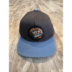 Poler Outdoor Stuff CampTime Snapback Hat Men’s Blue OSFM